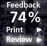 on screen score - showing 74%